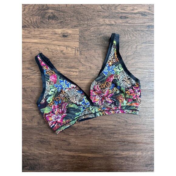 Cosabella Cheetah Colorful Jungle Print Bra - Picture 1 of 4